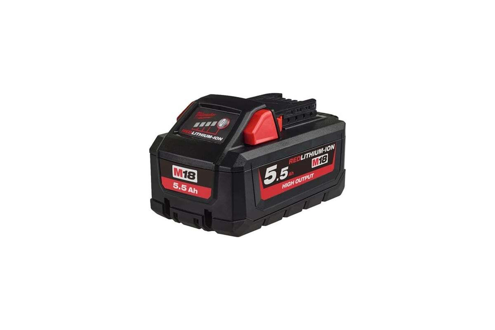 Аккумулятор M18 HB5.5 (Li-ion, 18 В, 5.5 Ач) Milwaukee 4932464712