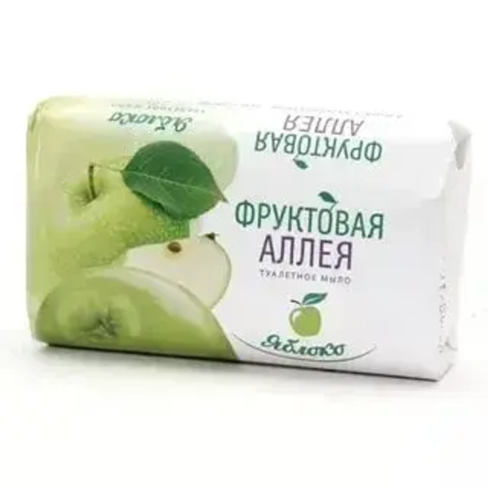 Мыло туалетное СОРТИ Фруктовая аллея Яблоко 90 г.