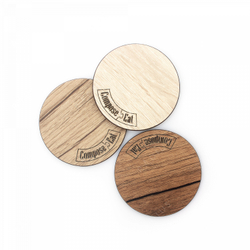 Подставка под кружку Бирдекель 8.5x8.5см ComposeEat Basic дуб светлый