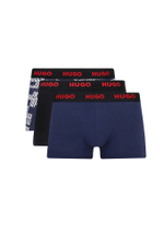 Трусики-боксеры 3шт. TRPLT DESIGN Hugo Bodywear - темно-синий(50510192)