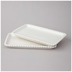 НАБОР БЛЮД LEFARD "PEARL" ПРЯМОУГ. 2 ШТ. 25*14,5*2,5 СМ (КОР=12НАБ.)