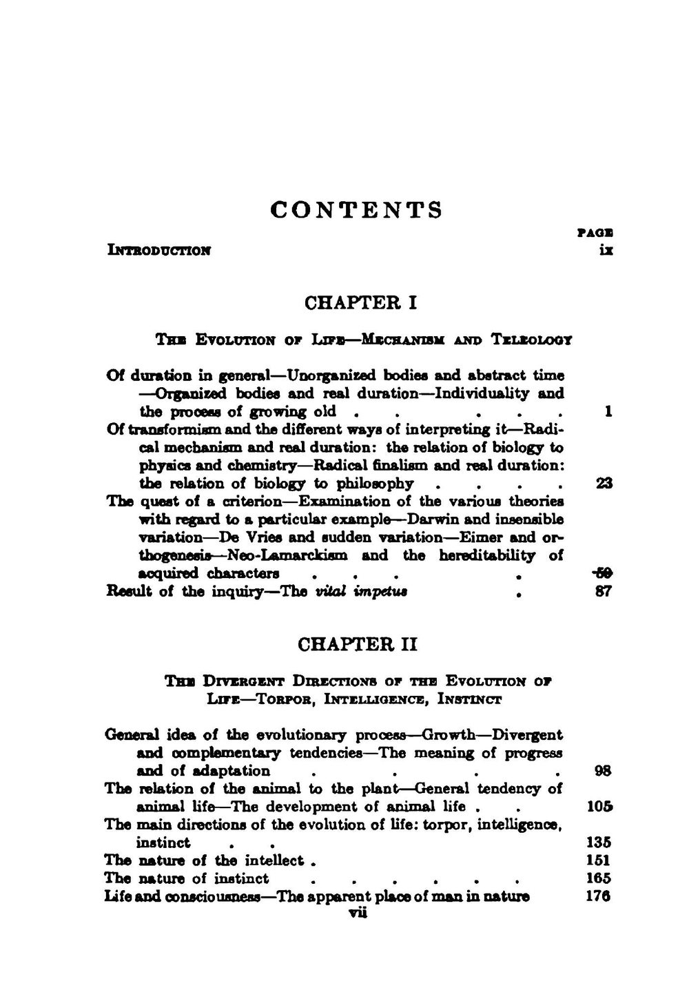 Creative evolution | Henri Bergson