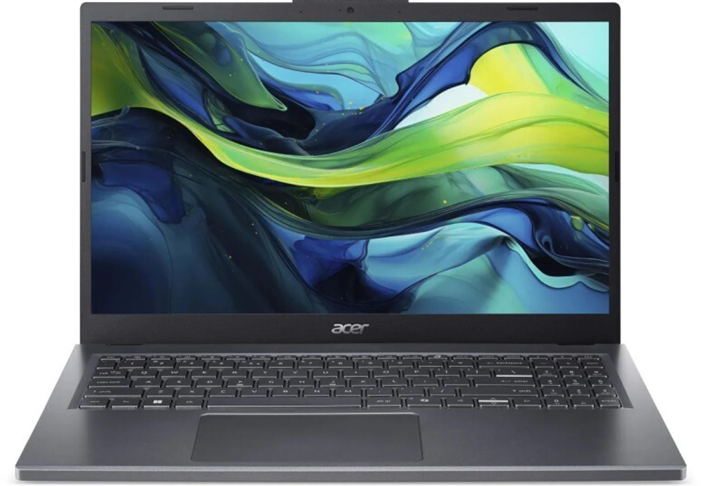 Ноутбук  Acer Aspire 15 A15-51M-51VS 15.6 ", Core 5, 16 Гб RAM, 512 Гб SSD, Iris Xe Graphics, Металлический