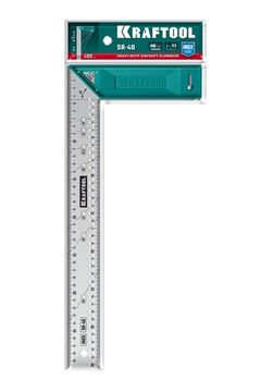KRAFTOOL SR-40, 400 мм, высокоточный разметочный столярный угольник (3449-40)