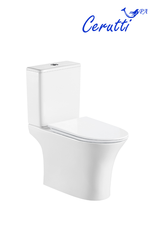 Унитаз BERNINA напольный безободковый Ceruttispa CT7193 (650x340x770)