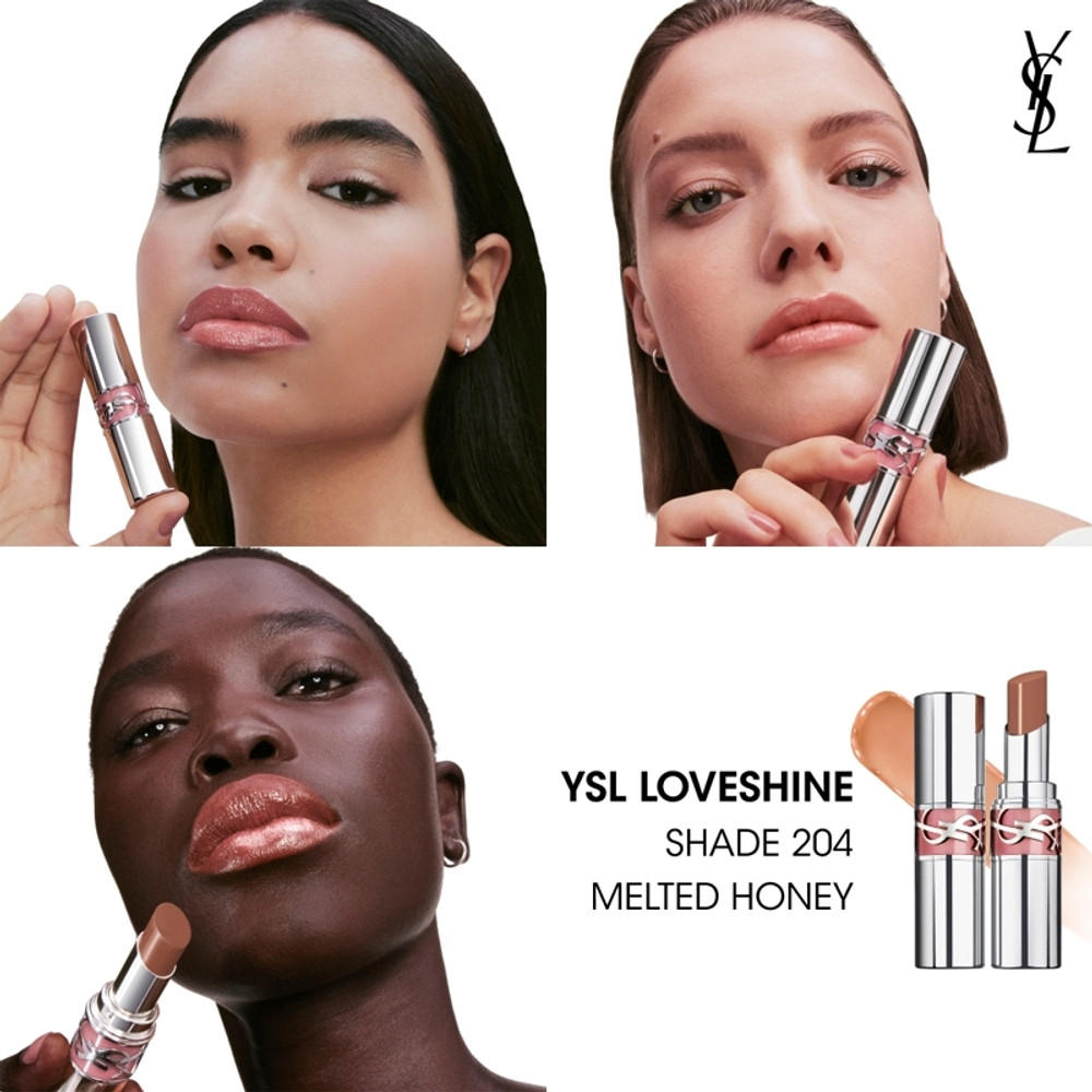 Yves Saint Laurent Loveshine Lipstick - Увлажняющая глянцевая помада, 3,2 g