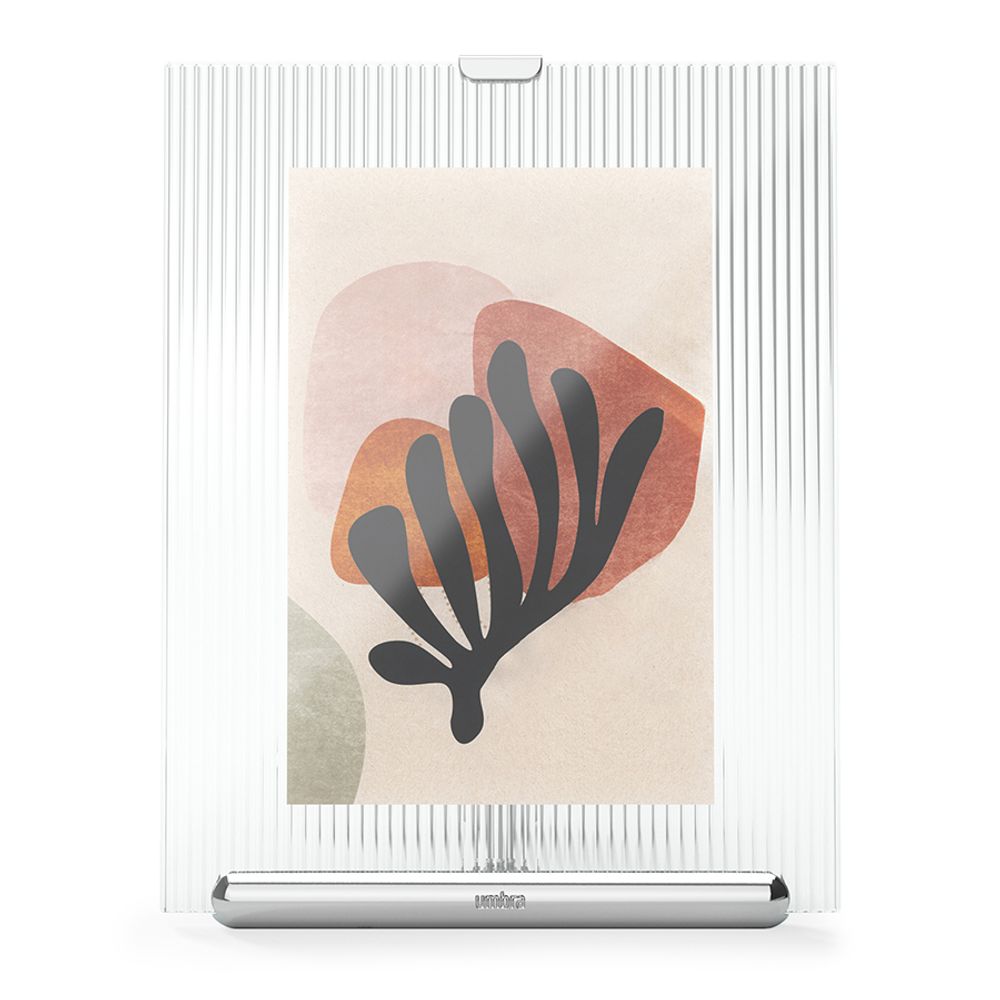 Фоторамка Flute, 16х20 см, хром