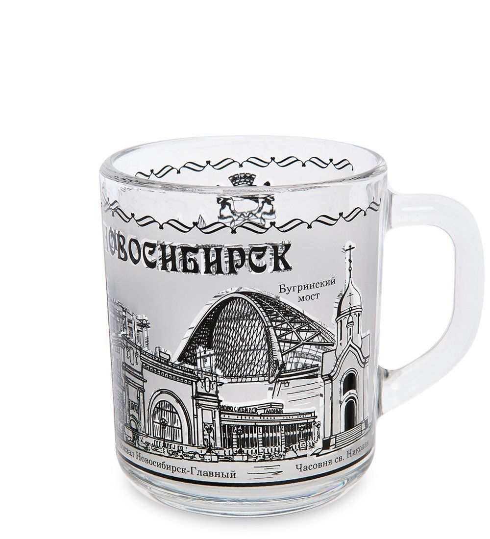 Народные промыслы ЯЛ-15-05/1 Кружка «Новосибирск» (стекло)