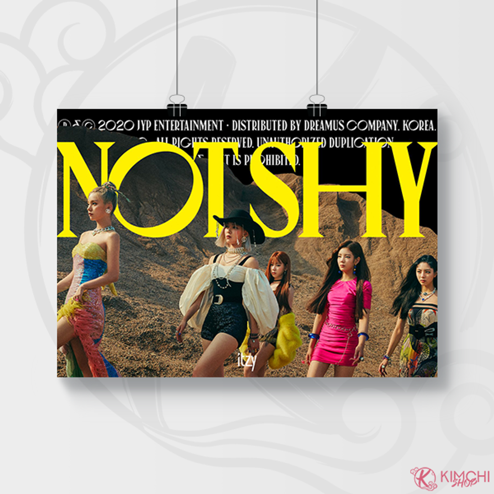 Постер - ITZY - NOT SHY