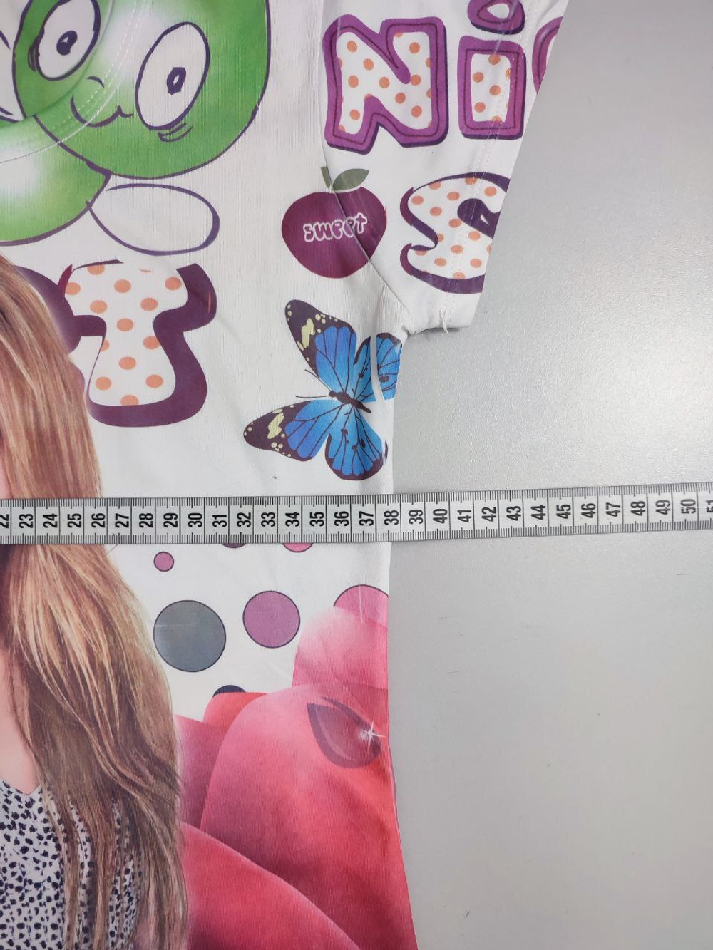 Футболка с принтом 44 размер