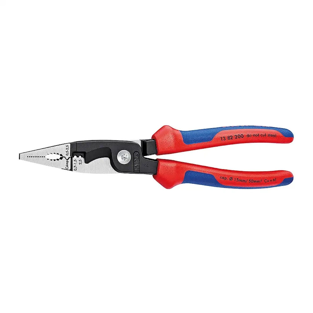 Электромонтажные клещи 200 мм Knipex 13 82 200