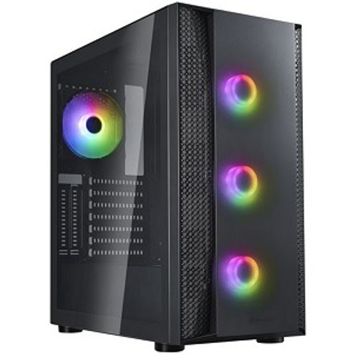 Корпус Midi-Tower SilverStone FARA B1 Pro V2, ARGB, Black (SST-FAB1B-PRO-V2)