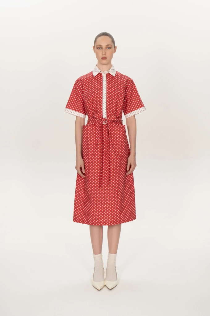 Платье «Фотиния», красный