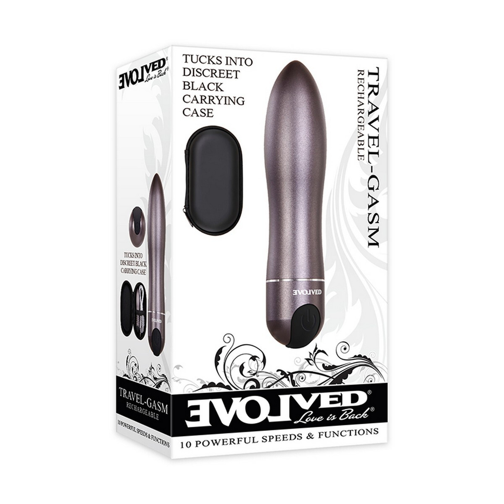 Evolved TRAVEL GASM Вибропуля с кейсом для путешествий