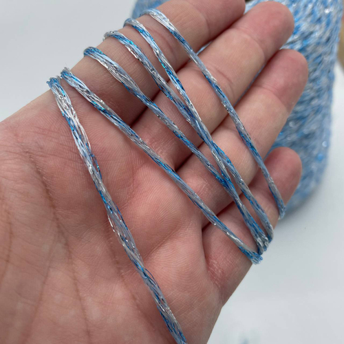 IGEA 17% полиамид 18% люрекс 65% полиэстер