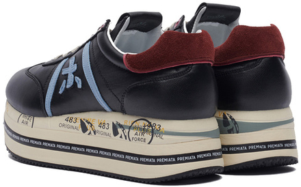 Premiata Beth 5348 черные с голубым