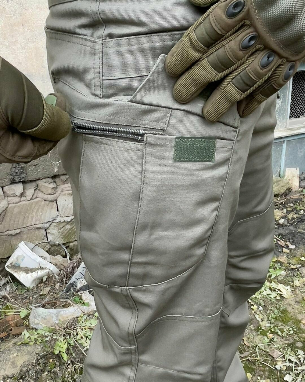 Брюки Страйкер / канвас олива