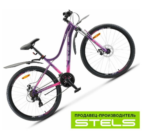 Велосипед Stels Miss-7100 MD 27.5",рама 18,Пурпурный