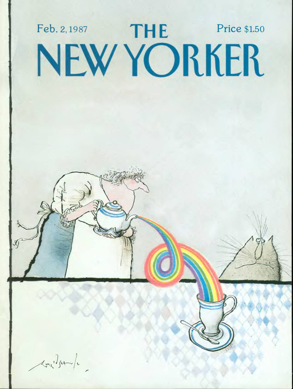 Журнал The New Yorker 02-02-1987