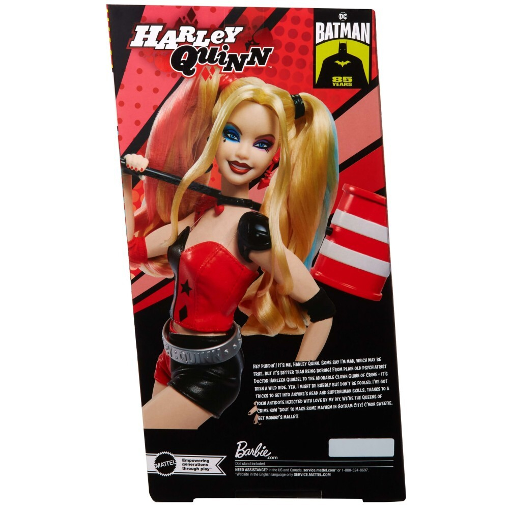 Коллекционная кукла Barbie Signature - Harley Quinn DC Batman HRM84