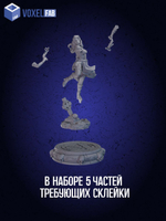 Демоническая Охотница. Фигурка/модель под покрас