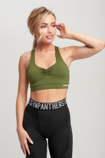 Топ с декоративной стяжкой