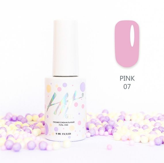 Гель-лак ТМ &quot;HIT gel&quot; №07 Pink, 9 мл