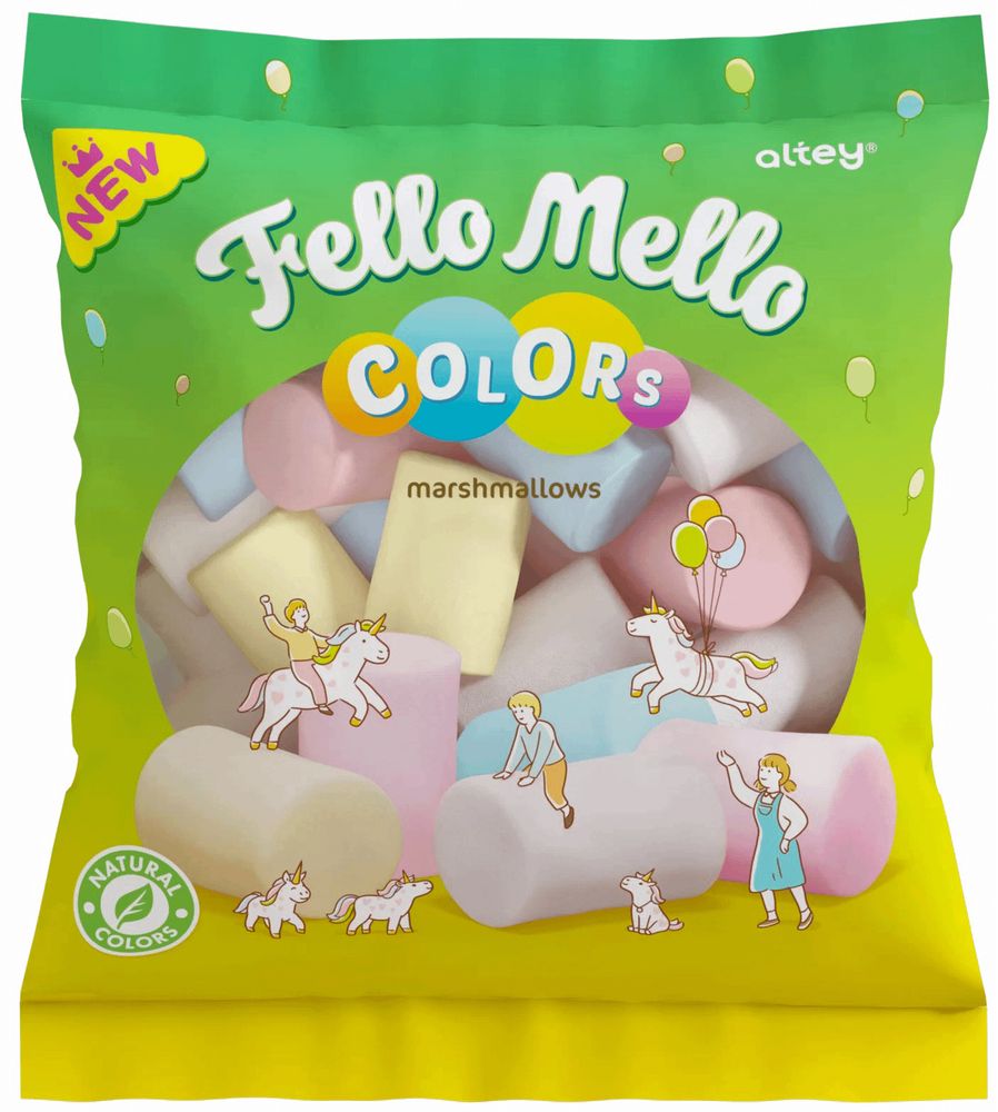 Маршмеллоу Fello Mello Colors 85г