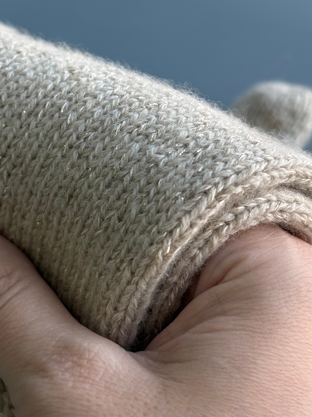 Совместное вязание ПЕРЧАТКИ С ЛЮРЕКСОМ