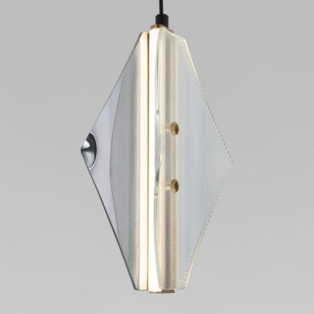 Подвесной светильник Eurosvet  304054 LED латунь