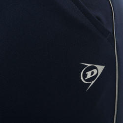 Женские теннисные брюки Dunlop Knitted Training Pants Women - Dark Blue, Silver