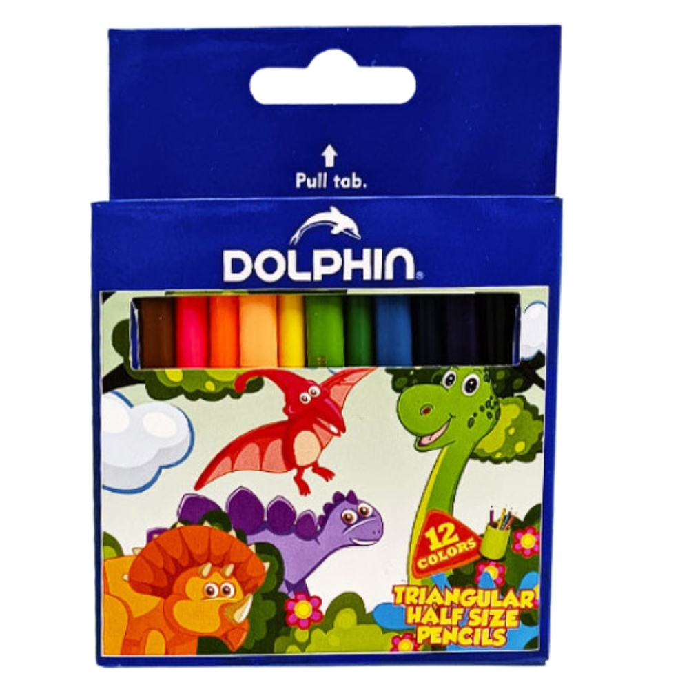 Фломастеры Dolphin 12 цветов