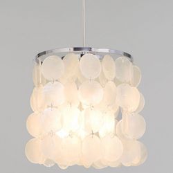 Подвесной светильник Eurosvet Sandra 60185/1 хром/перламутр