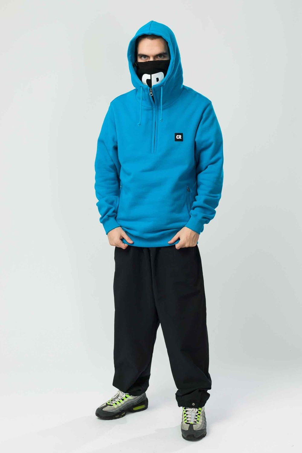 Купить Худи Codered The Mask CR Синий Яркий/Черная маска Худи Codered The Mask CR Синий Яркий/Черная маска