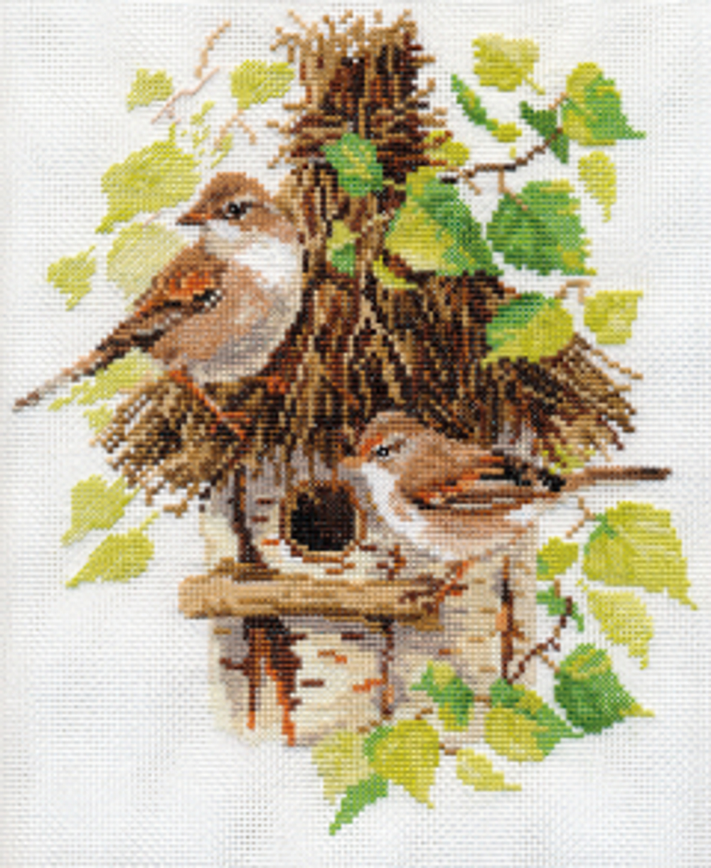 Славки¶Размер: 22х26¶Количество цветов: 24