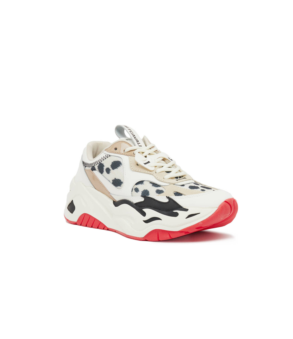 кожаные кроссовки Just Cavalli - белый(S08WS0168 P2176)