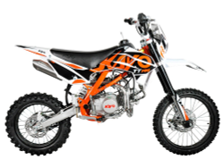 Питбайк KAYO BASIC TT140EM 17/14 KRZ (механ. сцепл., эл. стартер 2022 г.)