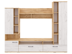 Гостиная Калипсо Крафт светлый/Крафт золотой