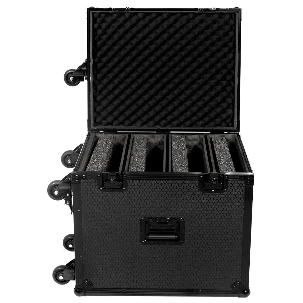 Кейс UDG Ultimate Flight Case 4 CDJ/ Mixer Black Plus (Trolley & Spinner Wheels)