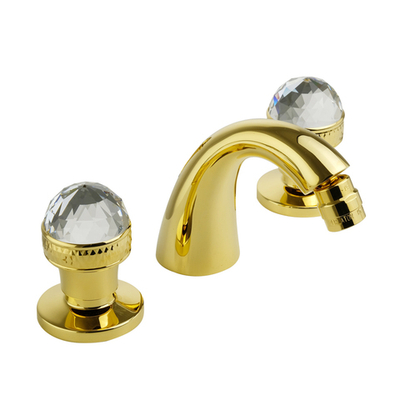 Смеситель для биде на 3 отв.  Migliore Axo Crystal 18504 золото