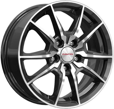 K&K KC886 6.5x16 5x114.3 ET 45 Dia 67.1 (алмаз черный)