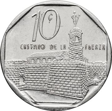 10 сентаво 1994-2018 Куба