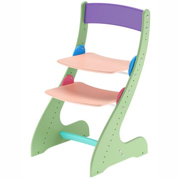 Растущий стул "ПАВЛИН", разноцветный