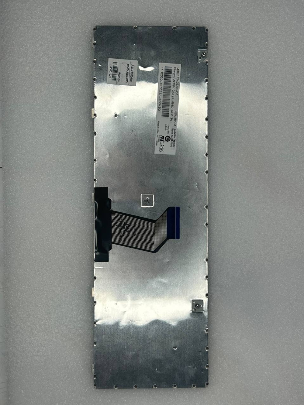 Клавиатура для ноутбука Lenovo G580/G585/G780/V580/Z580/Z585 раскладка - русская, без подсветки, черная (25202457), оригинал