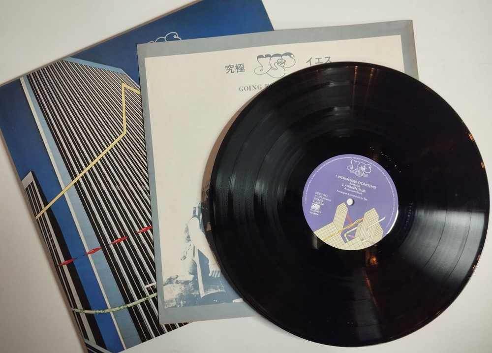 Винтажная виниловая пластинка LP Yes Going For The One (Japan 1979) (No Obi)