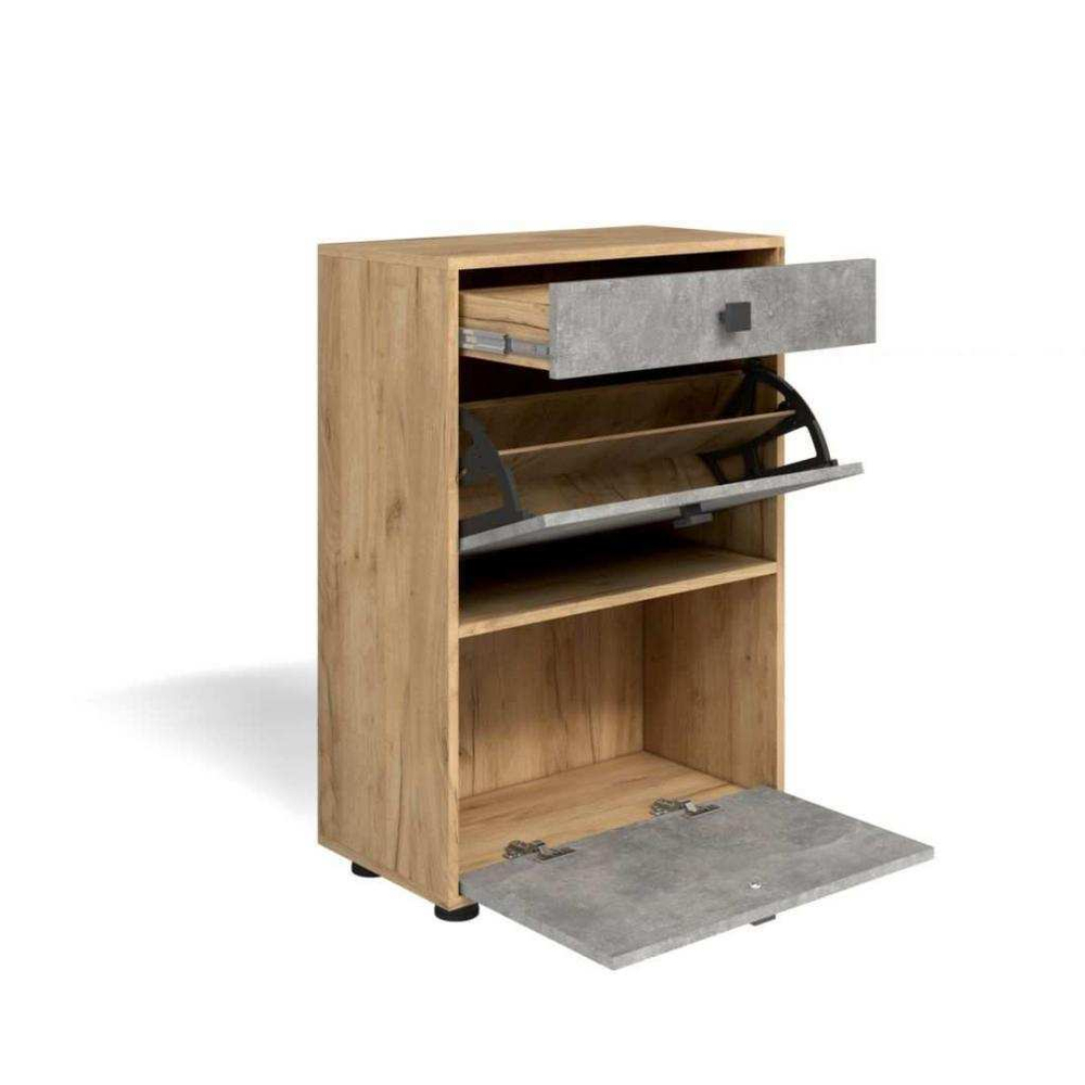 Прихожая мини-лайт компл. 4 дуб крафт/ателье