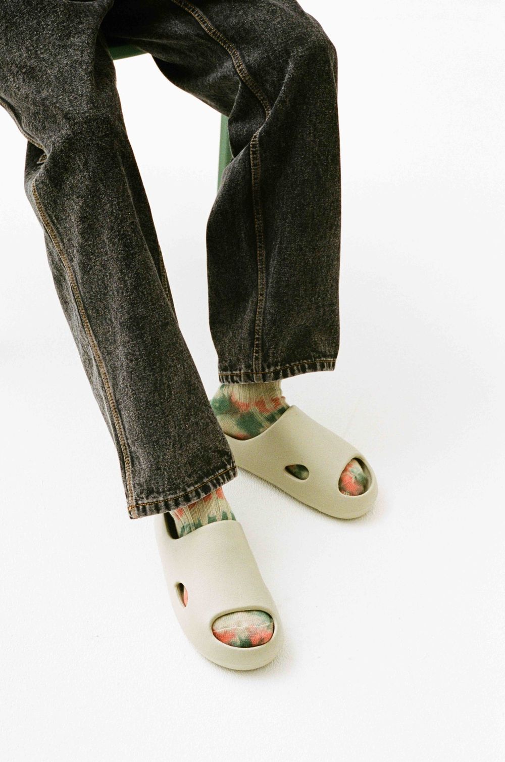 Тапки Hike SS24 Talc Slide Matcha