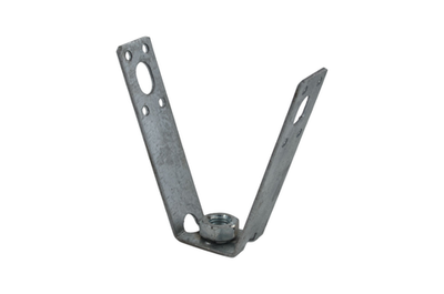 Кронштейн V-образный для профлиста с гайкой M8