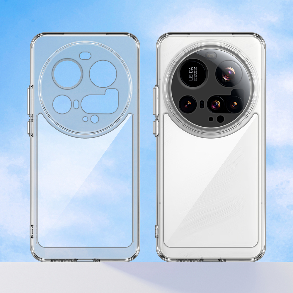 Прозрачный чехол с усиленными рамками для Xiaomi 15 Ultra, увеличенные защитные свойства