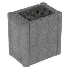 SAWO Электрическая печь Nimbus со встр. пароген, с автодоливом, 18,0 кВт, нерж. сталь, талькохлорит, артикул NIMC-1, выносной пульт (пульт и блок мощности докупаются отдельно)